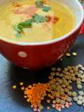 🧄🫚🫜🪔Velouté aux 2 lentilles🥣🏺