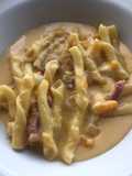 Pasta with pumpkin