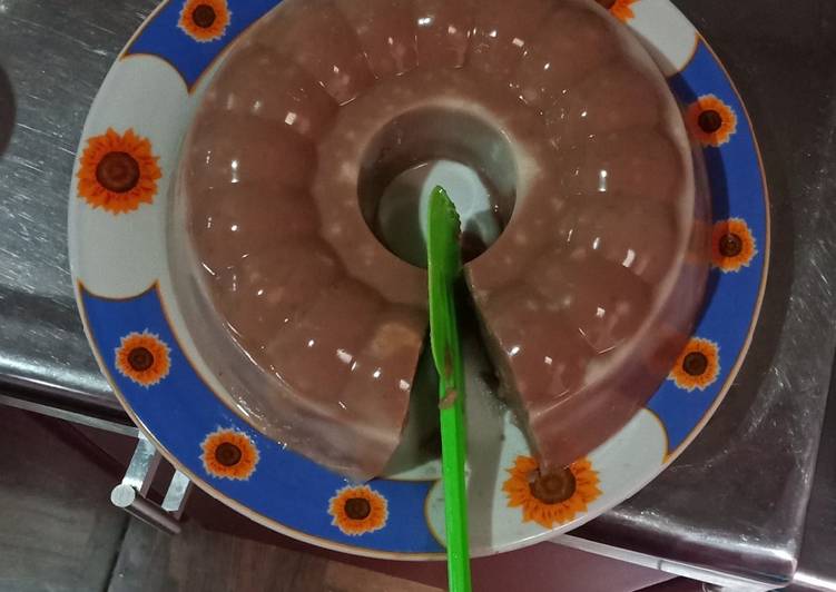 Puding Roti (with agar² Swallow)