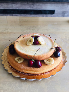 عکسی از دستور کیک پنبه ای