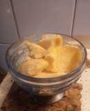 Helado de durazno