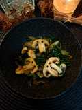 (Espinacas con champiñones) - Adviento Halloween