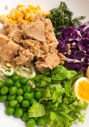 Hình của món Salad cá ngừ.