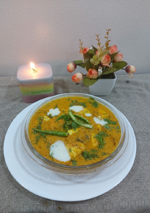 A picture of Shahi paneer.