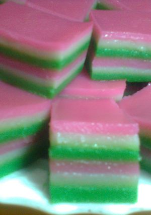 Foto resep Kue Lapis Terigu sederhana