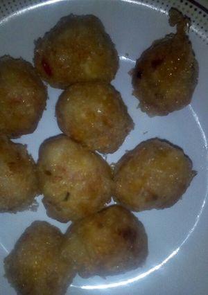 A picture of Sweet Potatoe Balls.