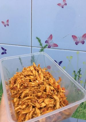 Foto resep Ayam suwir pedas