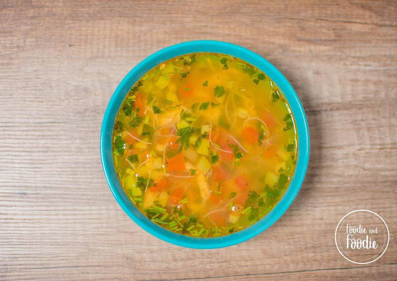 Sopa fría de verduras