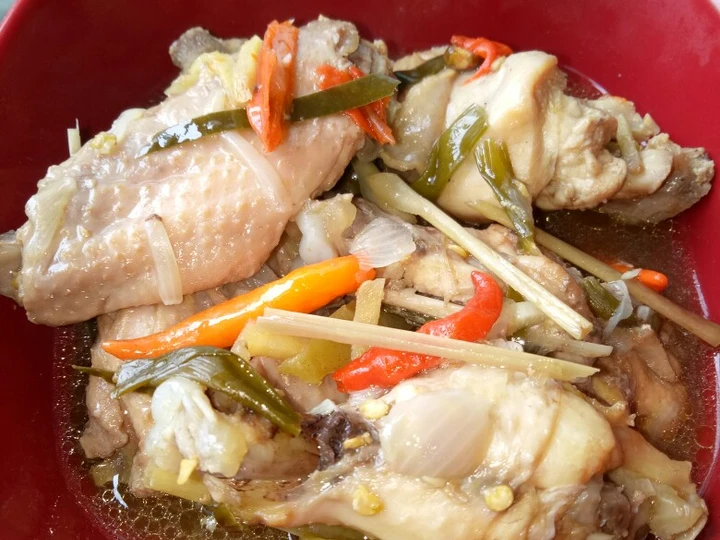 Cara Sederhana Menyiapkan Resep  Steam Ayam Simple yang Bisa Manjain Lidah, Enak Banget