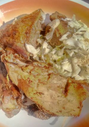 A picture of Fried chicken.