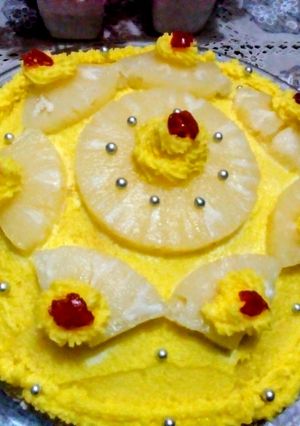 पाइन एप्पल केक रेसिपी मुख्य फोटो