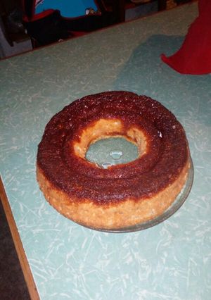 Una foto de Budín de pan económico