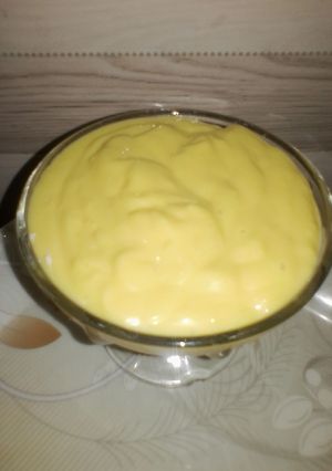 A picture of Mango Custard.
