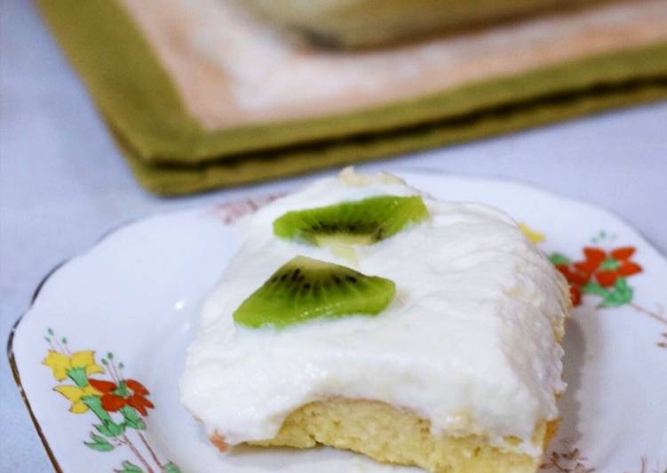 Tres Leches Cake (milk bath)
