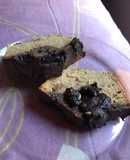 Budín integral marmolado