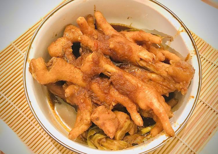 How to Cook Yummy Ceker pedas manis gurih ✨