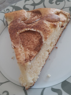 Una foto de Tarta de manzana y canela