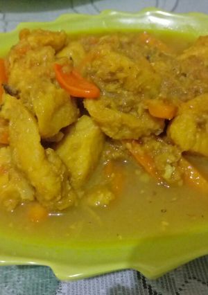 Foto resep Fillet ikan masak kuning