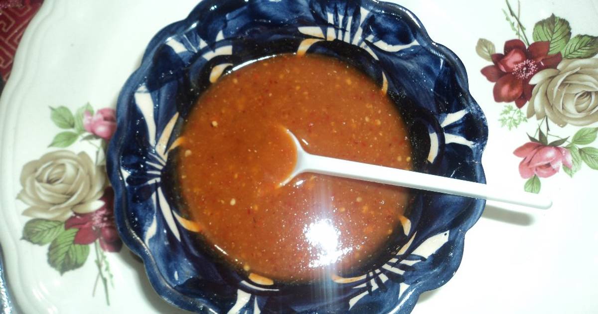 Salsa roja para tamales de fiesta las Correa Receta de MARTÍN GERARDO  RAMÍREZ CORREA- Cookpad