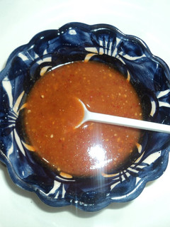 Una foto de Salsa roja para tamales de fiesta las Correa