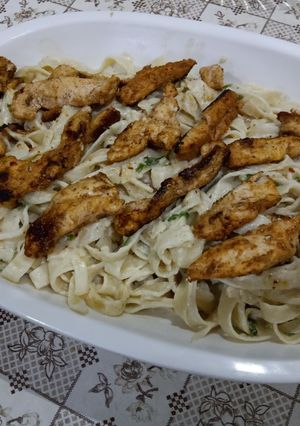 A picture of Alfredo Pasta.