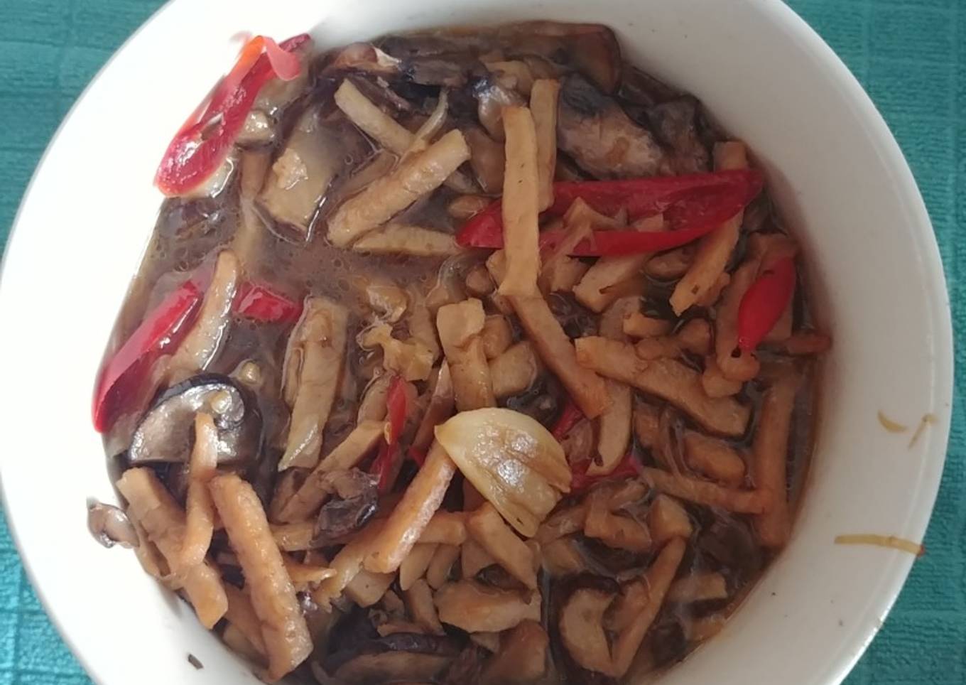 Sup: Ayam + Jamur