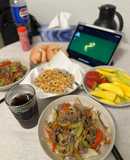 Mì ý bò sốt tiêu đen