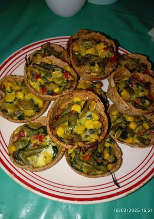 Una foto de Tartas de verduras