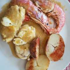 Una foto de Rape al horno