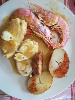 Una foto de Rape al horno
