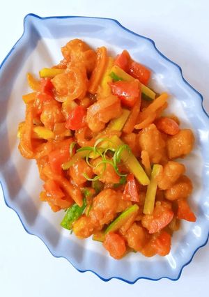 Foto resep Ayam Asam Manis
