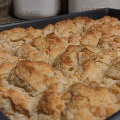 A picture of Cathead Biscuits.