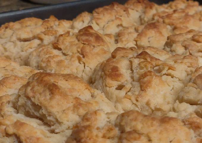 Recipe of Super Quick Homemade Cathead Biscuits