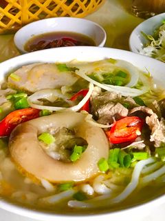 Hình của món Bún bò.