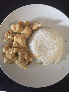Foto resep Ayam goreng saus telur asin