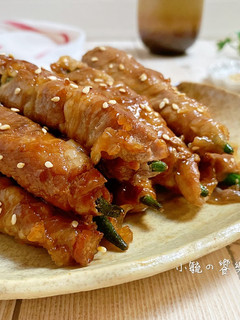 照燒秋葵豬肉捲 的食譜成品照片