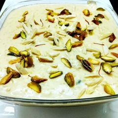 A picture of Shahi kheer.