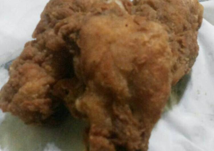 "Ayam Goreng Crispy ala A&W"