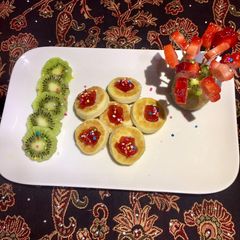 A picture of Butter jam cookies.