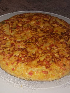 Una foto de Tortilla paisana a mi manera