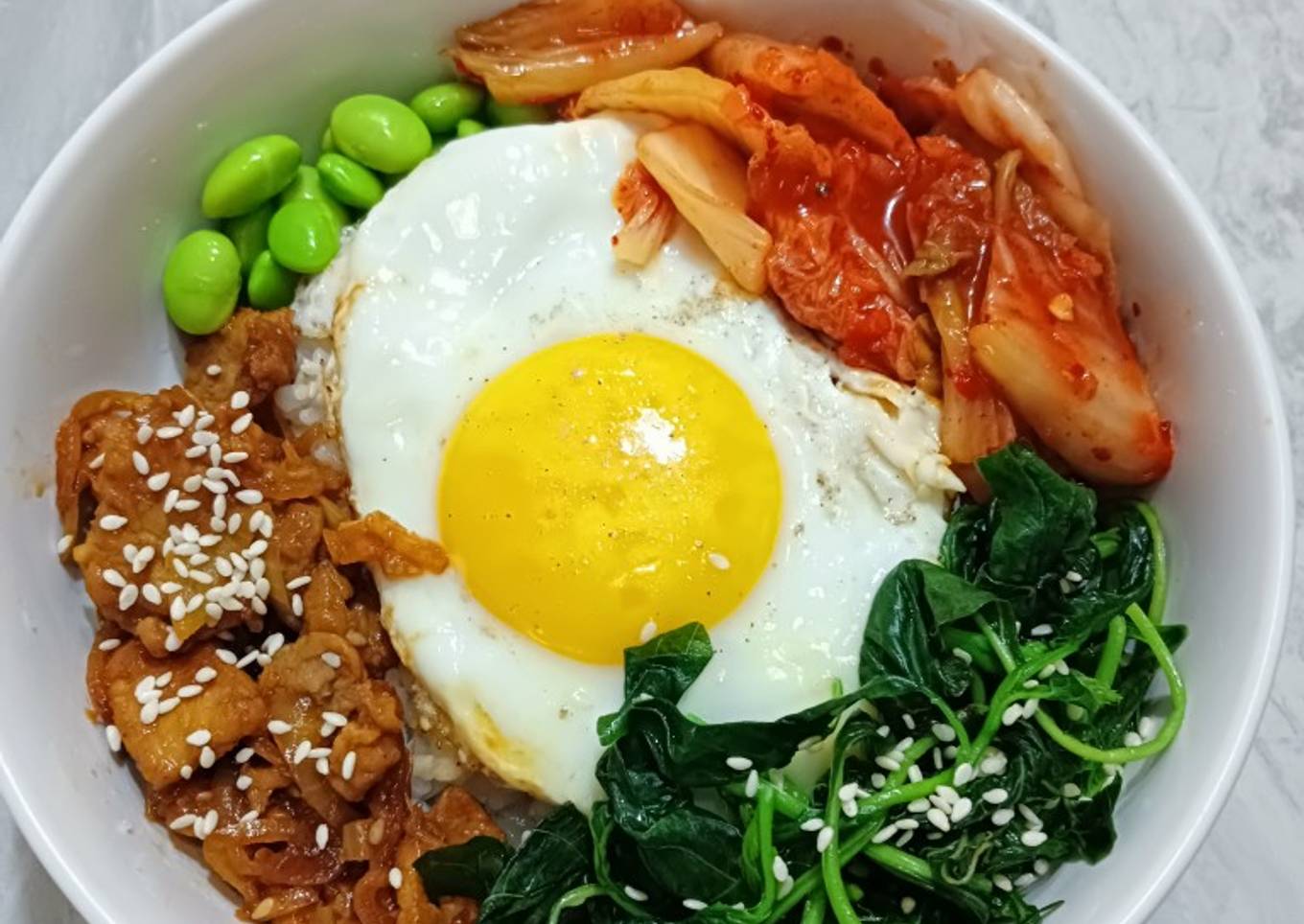Bimbimbap! simple dan enak