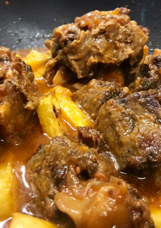 Una foto de Rabo de toro estilo cordobés