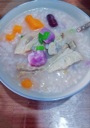 排骨山藥粥 的食譜成品照片