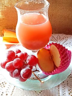 Foto resep Jus apel & anggur