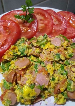 Una foto de Revuelto Delicioso con Tomates