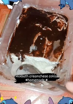 Foto resep Milkbath creamchese coklat