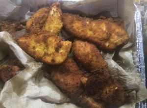 Una foto de Milanesa apanados muy ricos, tipo israelí