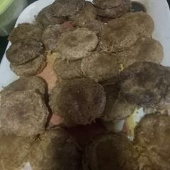A picture of Shami kabab.