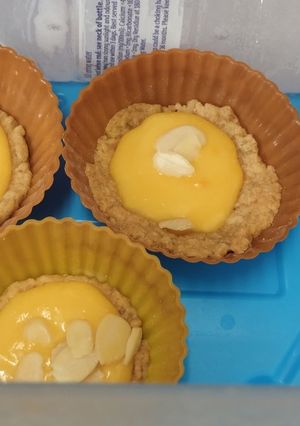 A picture of Custard crumble biscuits.