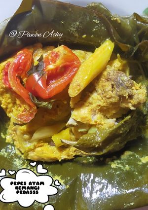 Foto resep Pepes ayam kemangi pedas